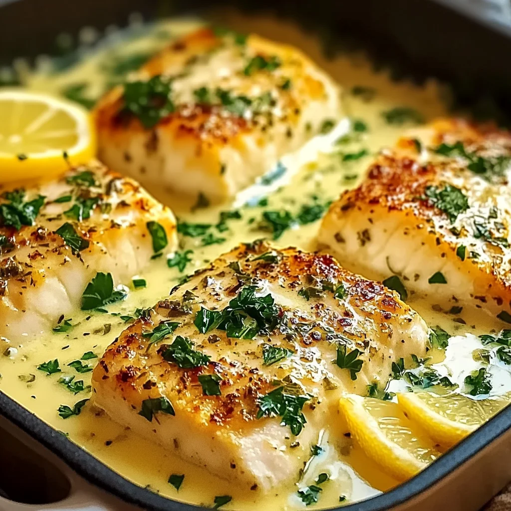 Zitronenfischfilet