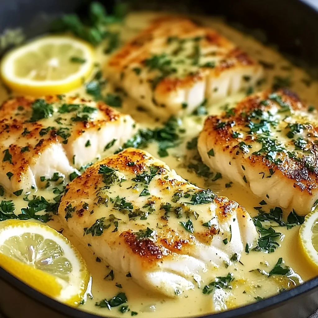 Zitronenfischfilet