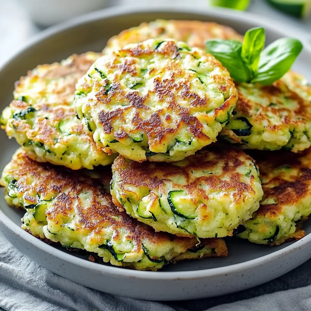 Zucchini-Puffer mit Hafer: Leckere Low-Carb Snacks gegen Hunger