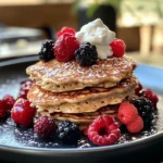 Zuckerfreie Quark Haferflocken Pancakes: Das einfache Rezept für ein gesundes Frühstück